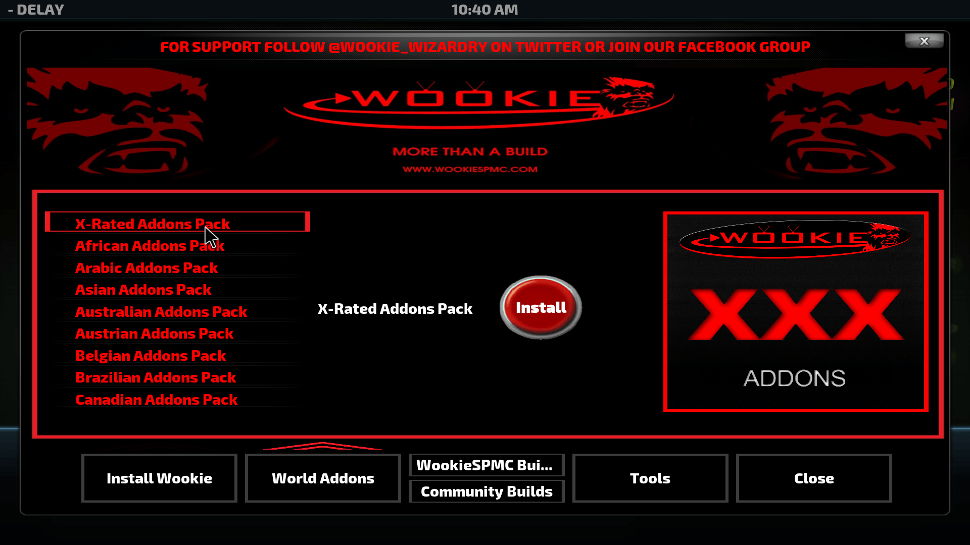 Wookie 8.0 Launched