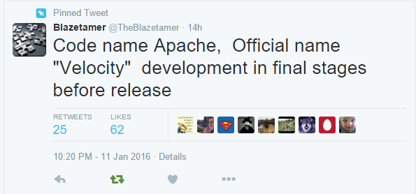 New Addon Coming Codename Apache