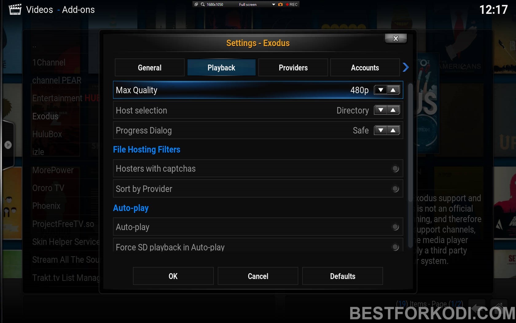 Using Kodi with Slower Internet Connection