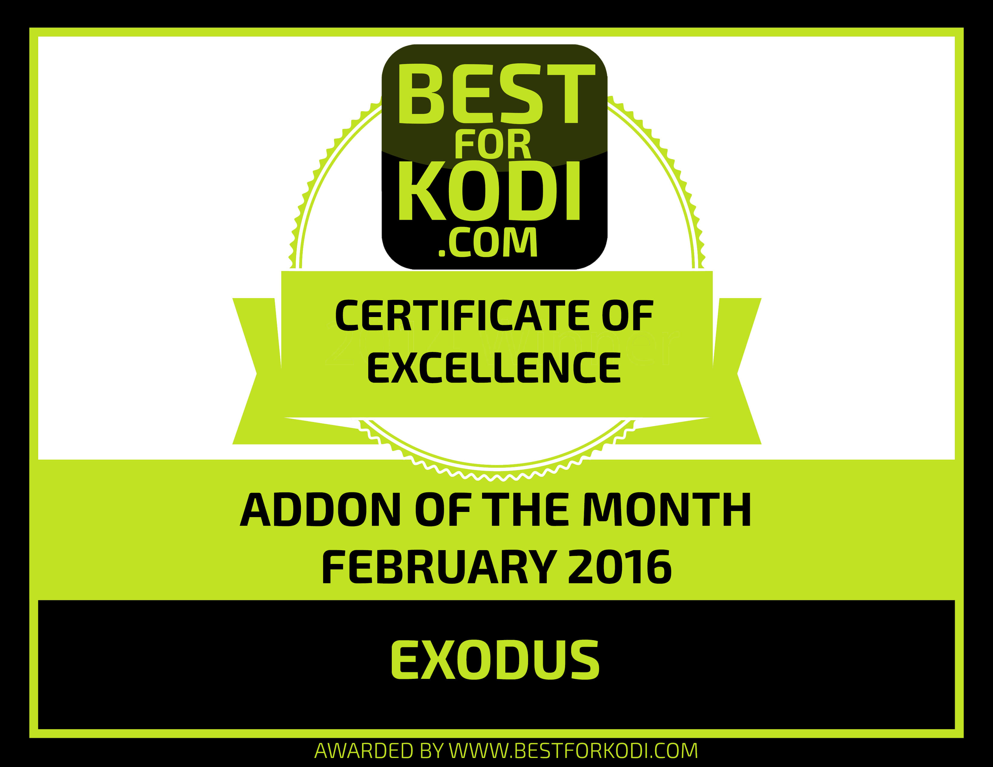 ADDON OF THE MONTH FEBRUARY 2016