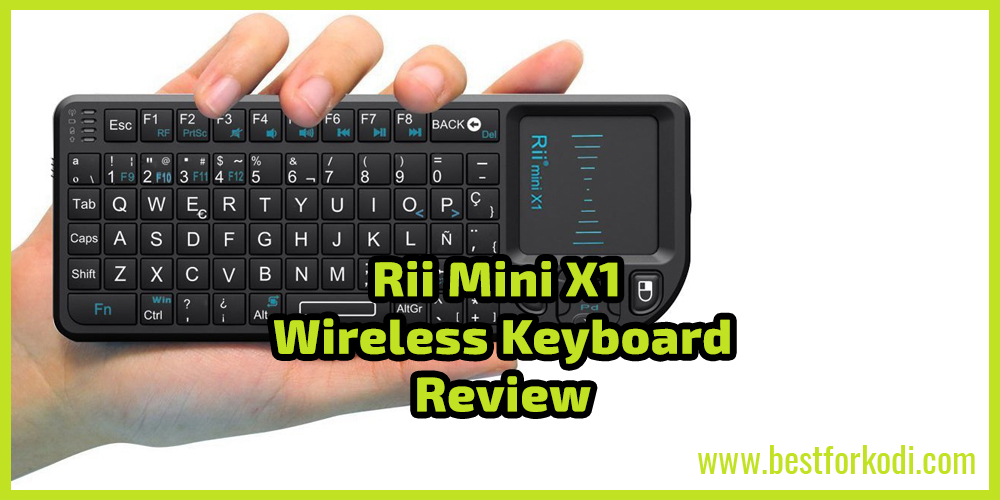 Rii Mini X1 Wireless Keyboard Review