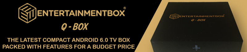Q BOX ANDROID 6 TV BOX ENTERTAINMENTBOX EBOX