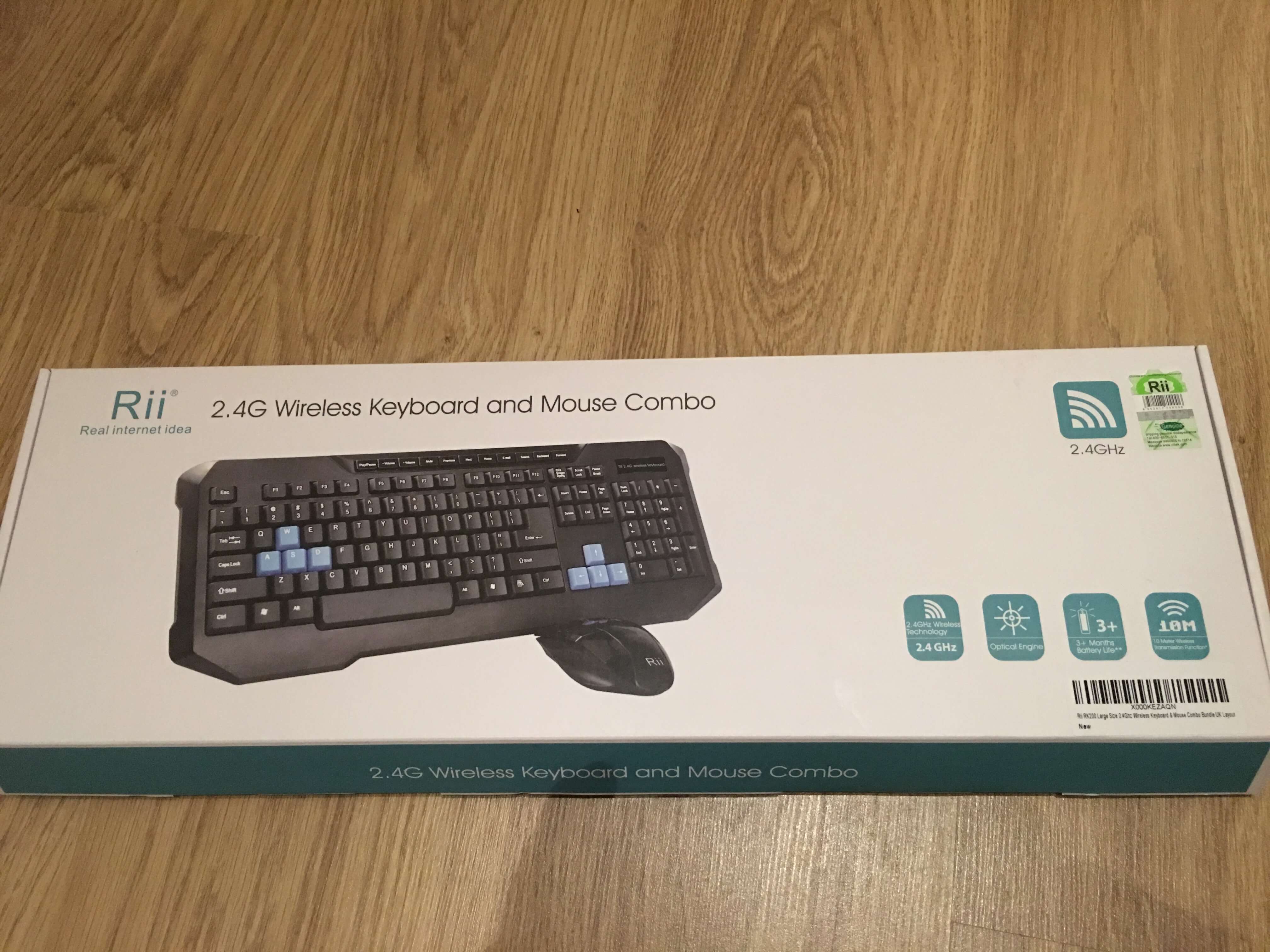 Rii 2.4G Wireless Keyboard and Mouse Combo Review