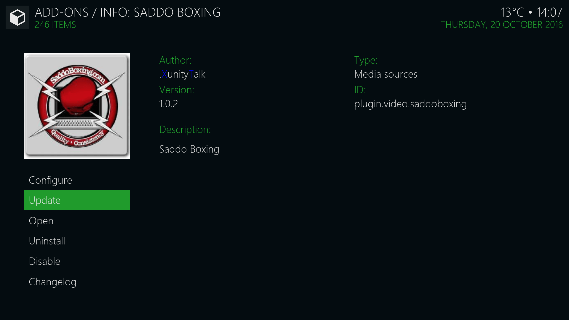 Guide Install Saddo Boxing Kodi Addon Repo
