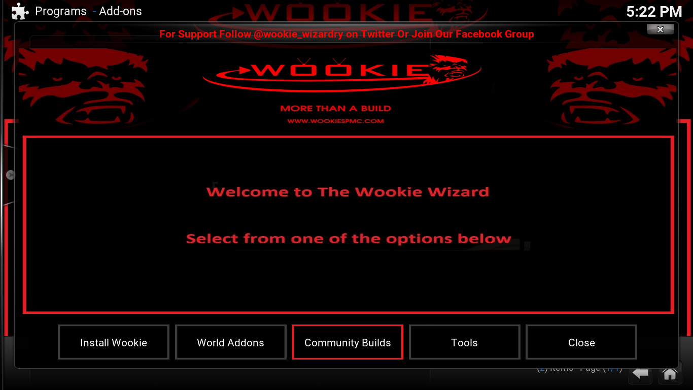 Guide Install Ezzerman build Skin Wookie Community