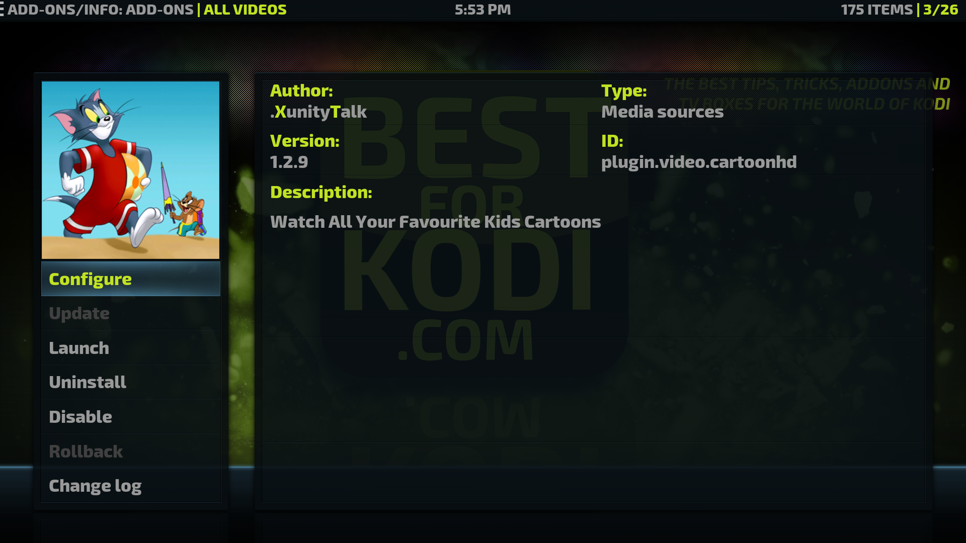 Install Cartoon HD Kodi - Best for Kodi