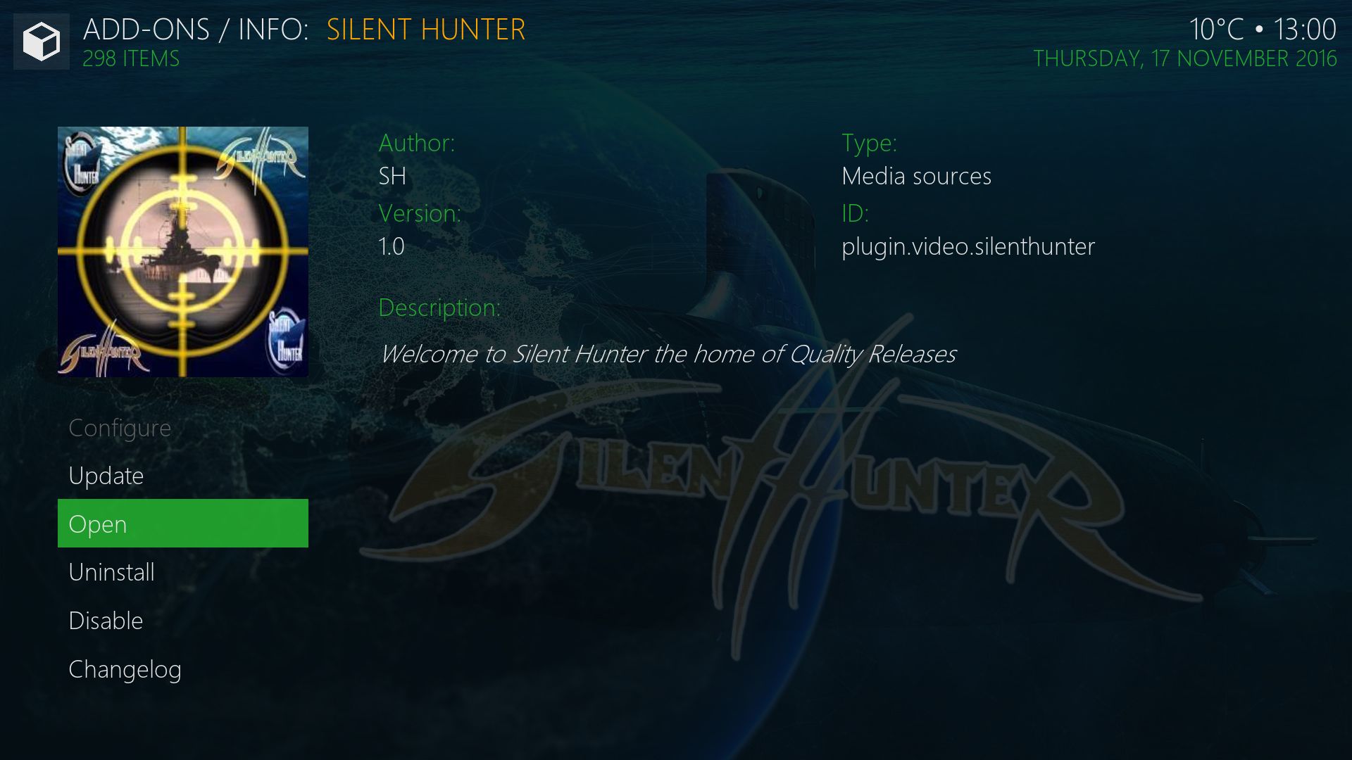 Guide Install Silent Hunter addon Kodi Repo