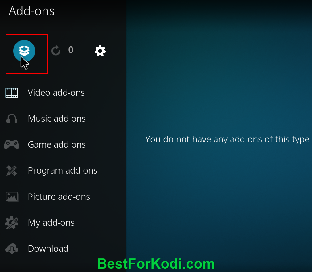 How to install sport hd addon