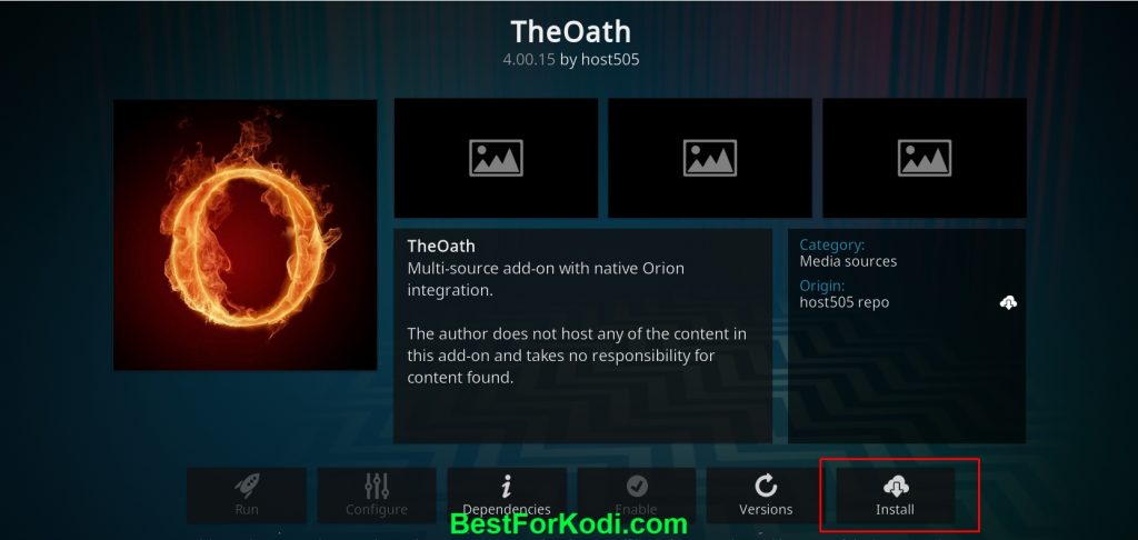 How to Install TheOath Kodi Addons